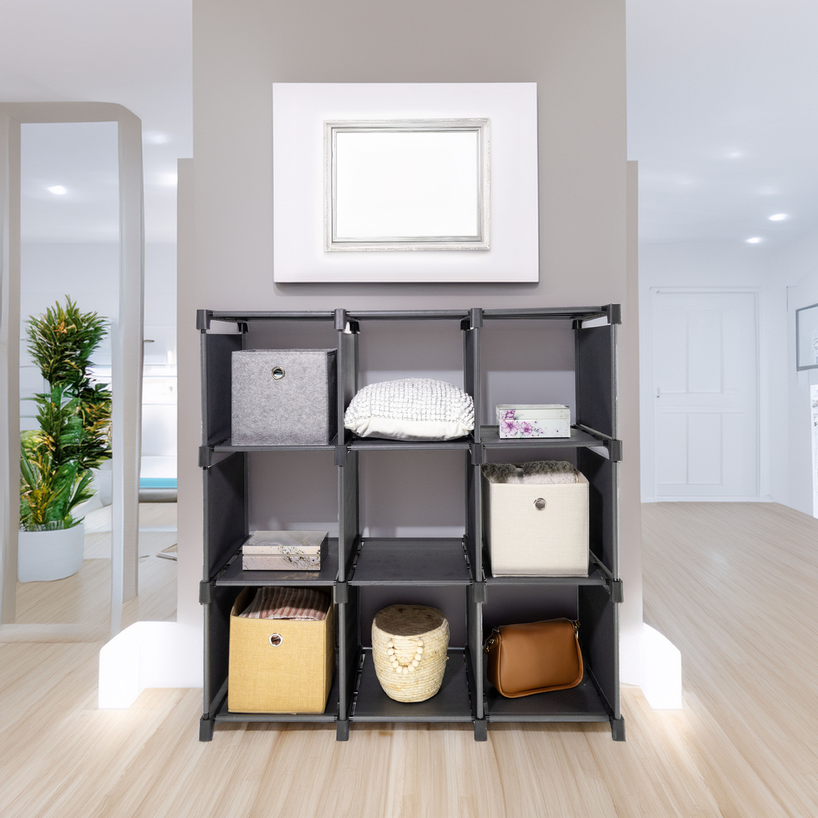 Shelf Cube Storage Cabinet Organiser Bookshelf Unit Shelves - Picture 9 of 60