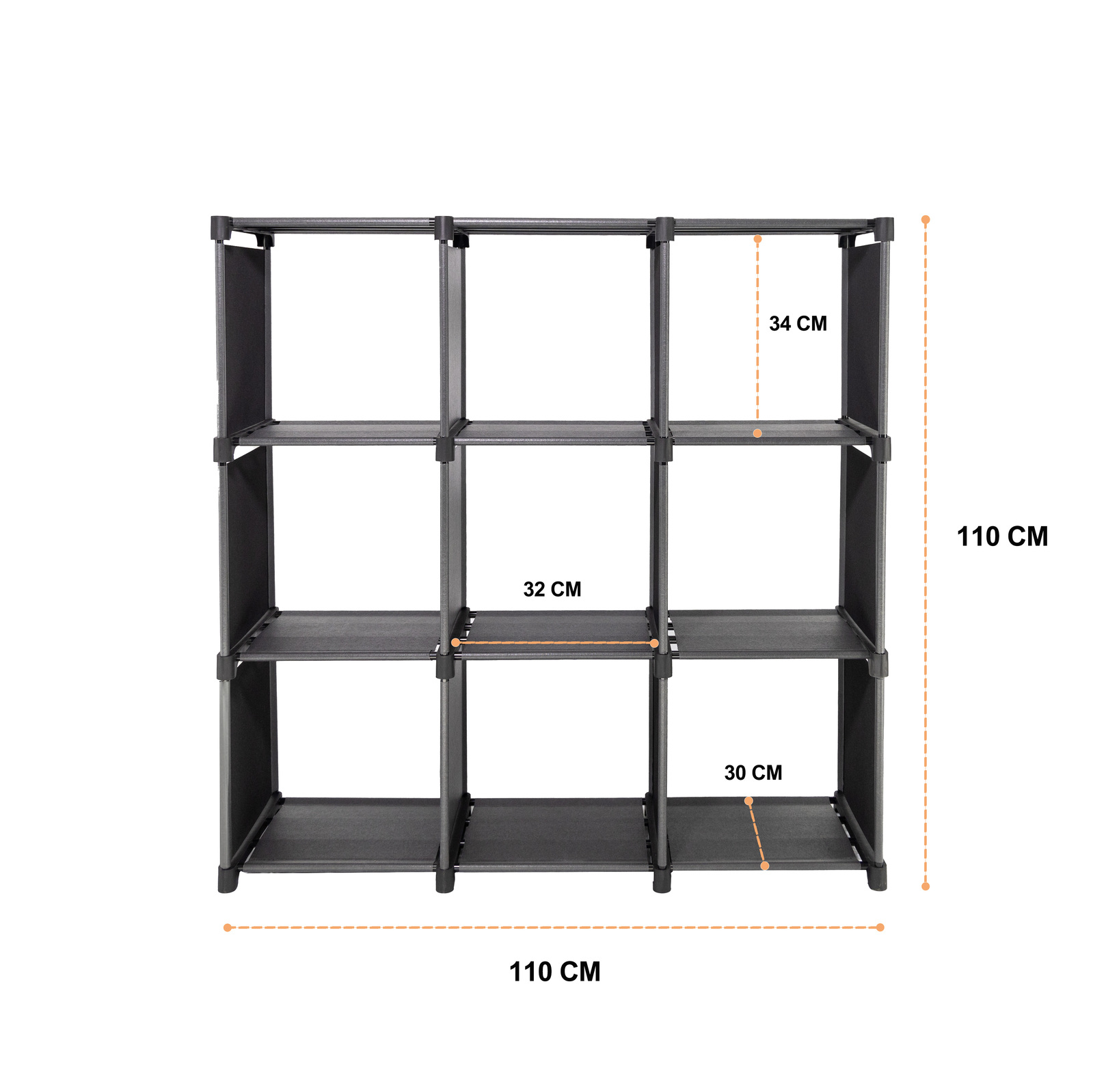 Shelf Cube Storage Cabinet Organiser Bookshelf Unit Shelves - Picture 12 of 60