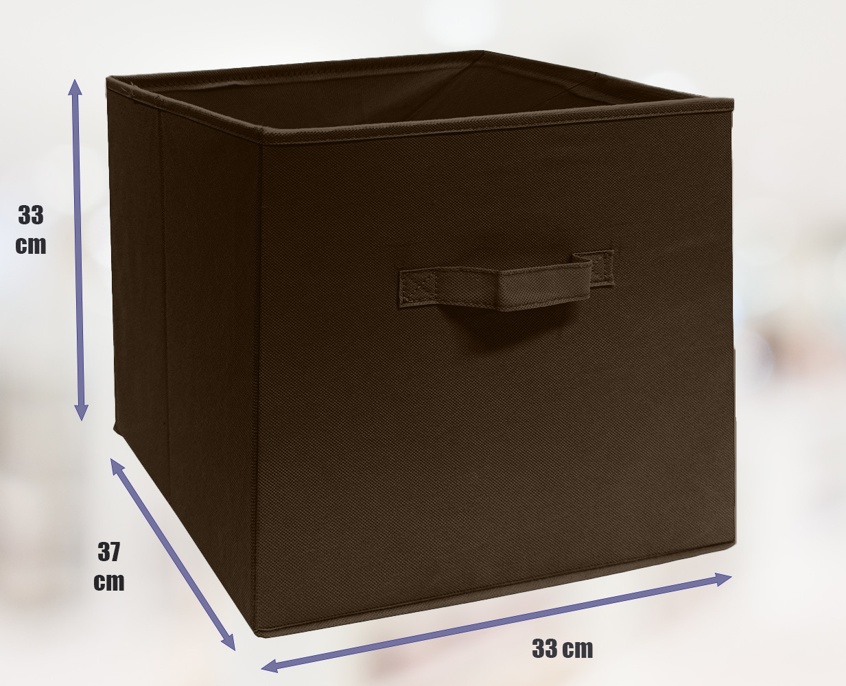Foldable Folding Storage Cube Storage Box Basket Fabric Cube Toy