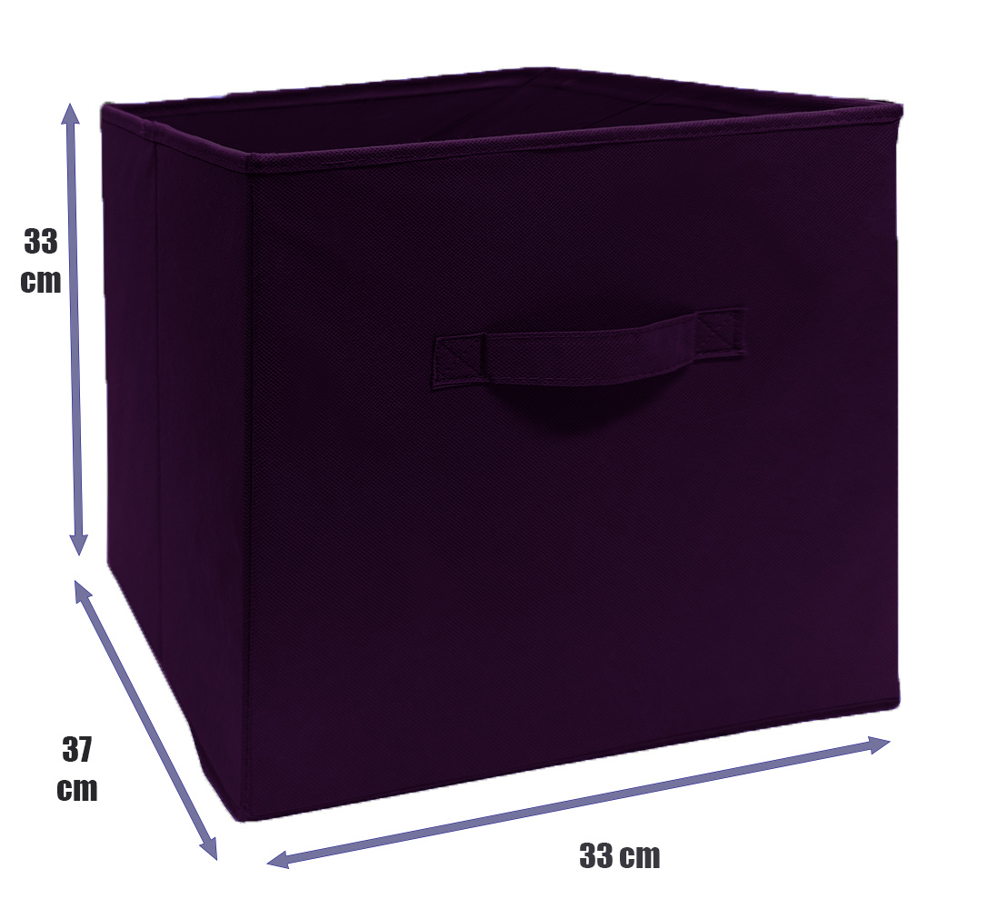 SORTI Foldable Folding Storage Cube Storage Box Basket Fabric Cube Toy Organiser - Picture 76 of 353