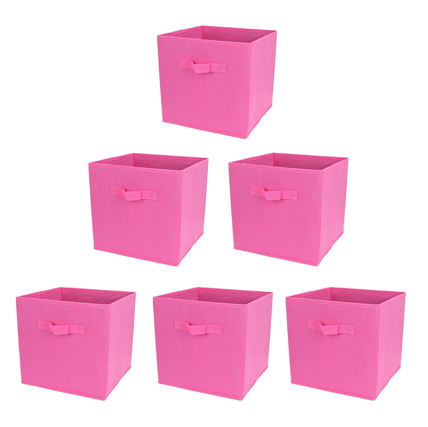SORTI Foldable Folding Storage Cube Storage Box Basket Fabric Cube Toy Organiser - Picture 291 of 353