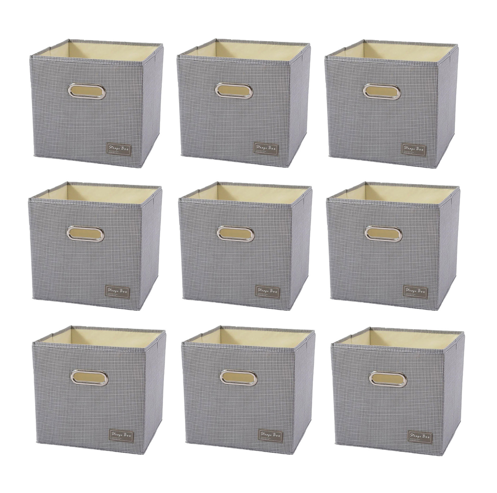 SORTI Foldable Folding Storage Cube Storage Box Basket Fabric Cube Toy Organiser - Picture 348 of 353