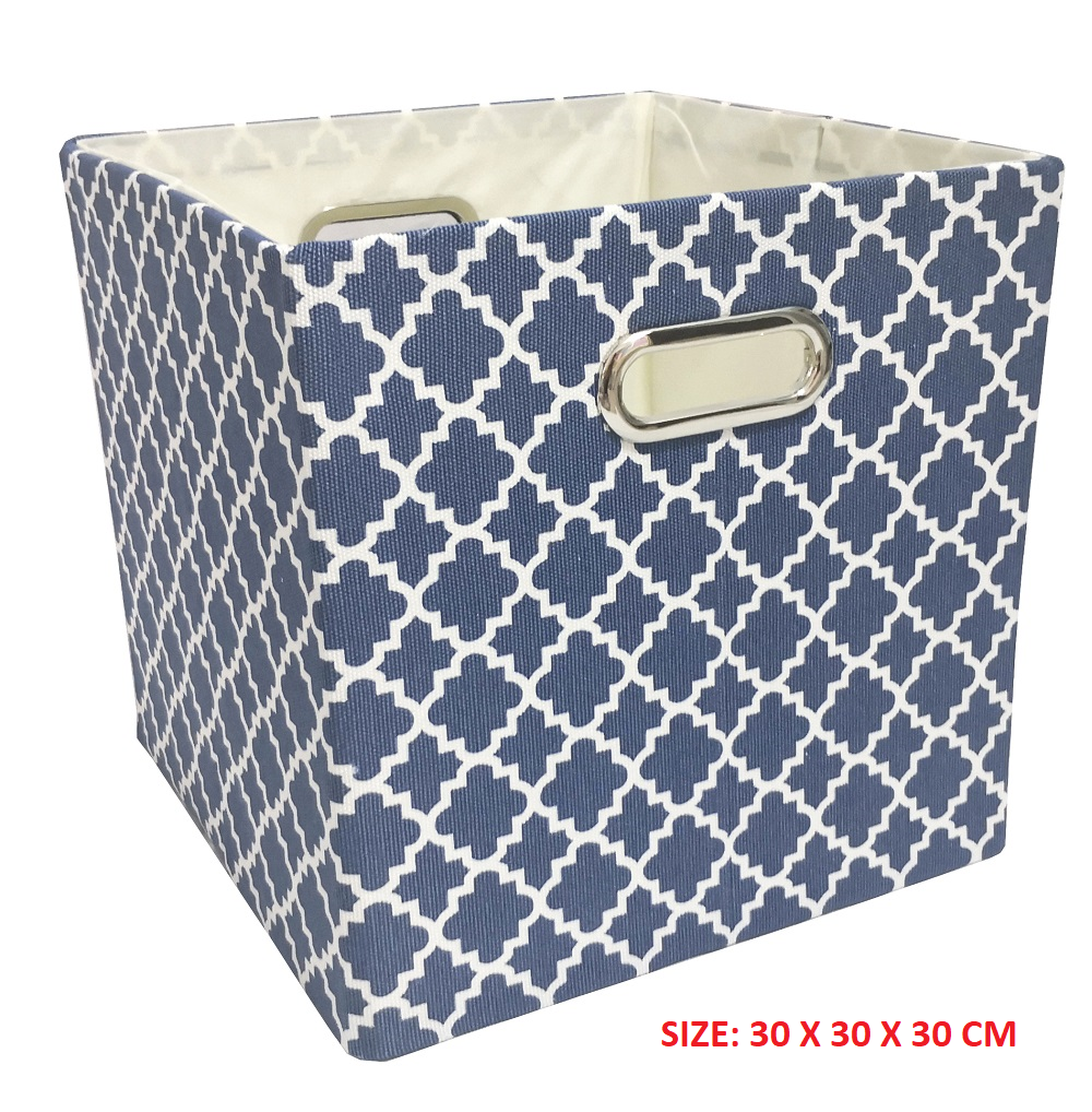 Foldable Folding Storage Cube Storage Box Basket Fabric Cube Toy