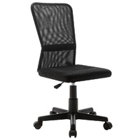  Office Chair Black 44x52x100 cm Mesh Fabric