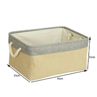 Home Linen Storage Basket Closet Hamper Laundry Bag Shelf Organizer Case