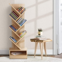 Tree Bookshelf 7 Tiers - ECHO Oak