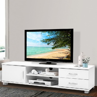  Entertainment Unit TV Cabinet 120cm White Dylan