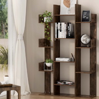  Tree-Shaped Bookshelf ROMI Walnut