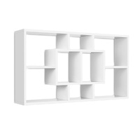  Floating Wall Shelves Bookshelf White