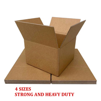 Mailing Box Shipping Carton Small Medium Large Kraft Cardboard Mailer Box