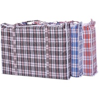 3 Pack Storage Bags 77x54x13cm Waterproof with Zipper for Quilts Clothes Organizing
