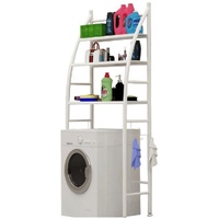 3-Tier Over Washing Machine Storage Rack for Laundry Room Space Saving, Towels, Detergent & Bathroom Essentials