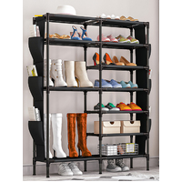 Clothes Cloth Rack Hanger Garment Portable Shoe Rack Hat Hook
