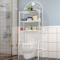 3 Tier Storage Rack Over Toilet/Bathroom/Laundry/Washing Machine Towel Shelf