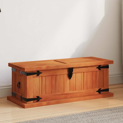  Storage Chest 60x25x22 cm Solid Acacia Wood