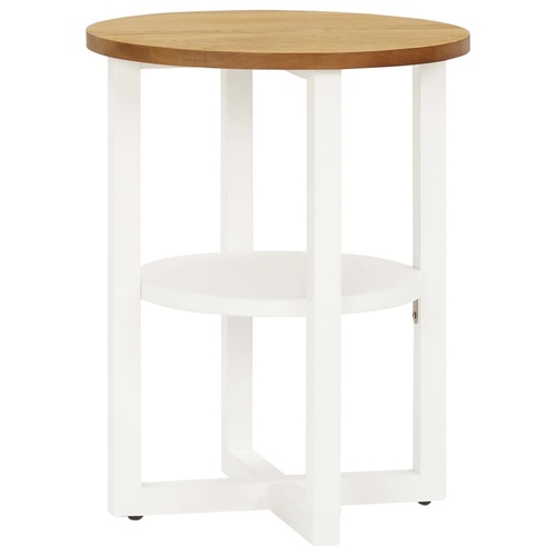  Lamp Table 40x50 cm Solid Oak Wood