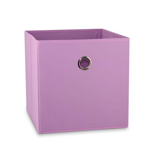 SORTI 33x37x33 CM Light Pink 1X Pack Foldable Folding Storage Cube Storage Box Bookcase Fabric Cube Toy Organiser