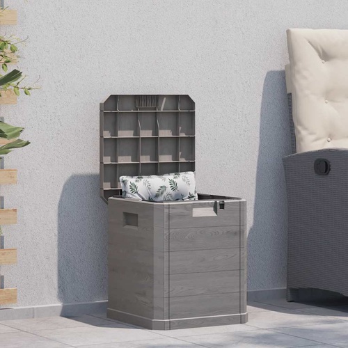  Garden Storage Box 90 L Brown