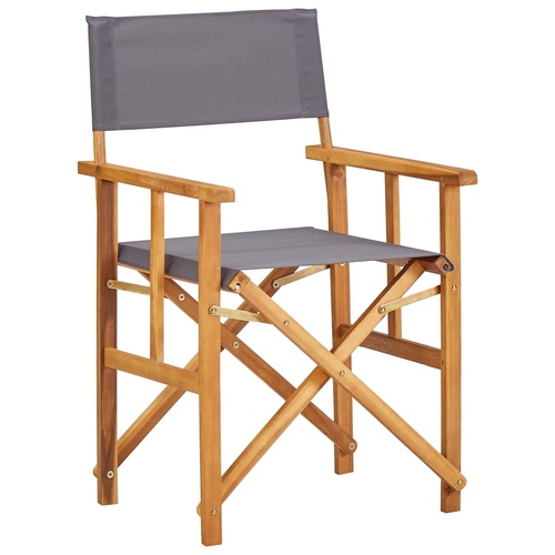  Director's Chairs Solid Acacia Wood