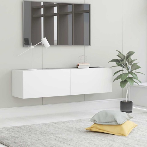  TV Cabinet White 120x30x30 cm Engineered Wood