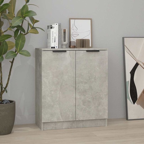  Sideboard Concrete Grey 60x30x70 cm Engineered Wood