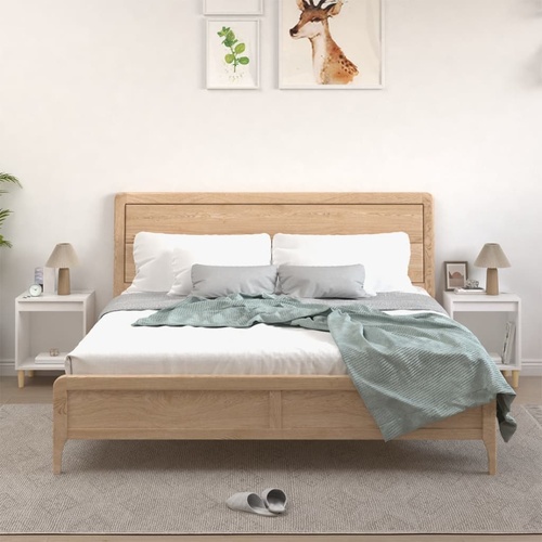  Bedside Cabinets 2 pcs White 40x35x50 cm