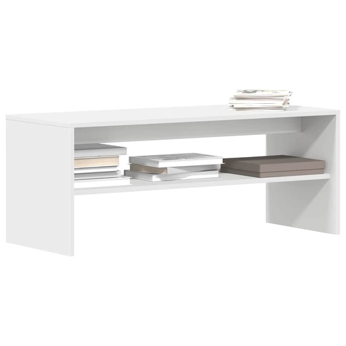  TV Cabinet White 100x40x40 cm Engineered Wood