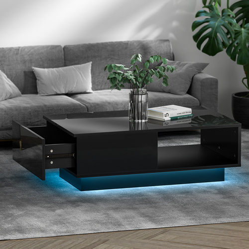  Coffee Table Led Lights Black