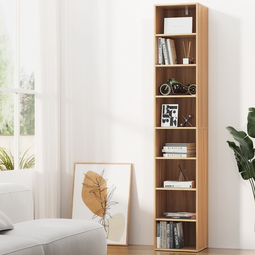  Bookshelf 8 Tiers MILO Pine