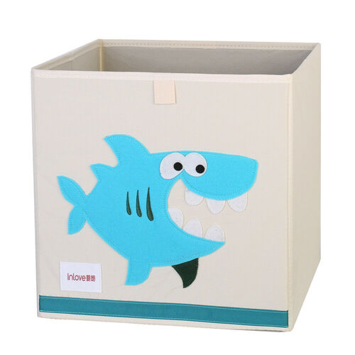 Foldable Folding Kids Storage Cube Storage Box Bookcase Cube Toy Organiser