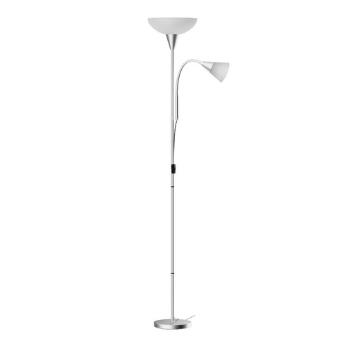  Floor Lamp Mother and Child Modern Home Living Room Office Reading Silver