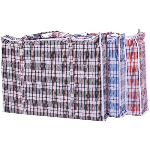3 Pack Storage Bags 77x54x13cm Waterproof with Zipper for Quilts Clothes Organizing