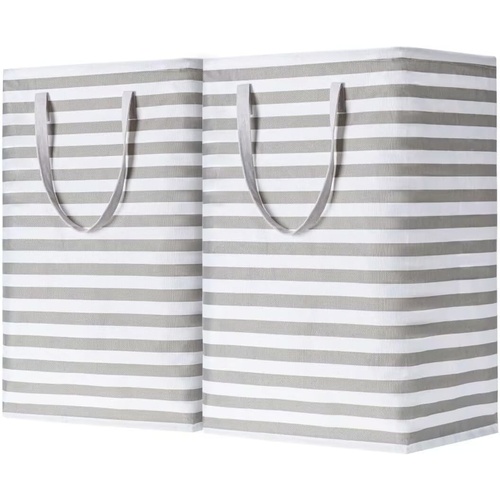 2 Pack 75L Storage Bags Large Clothes Organizers Eco-Friendly Heavy Duty Space Saving Mega Storage Solution