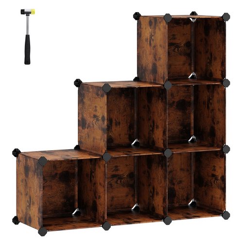 Premium DIY Cube Storage Organiser Easy Assembly Modular Closet Organizer Storage Shelf Cube Storage Cabinet Bookshelf Unit Versatile Shelves St
