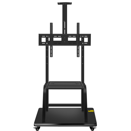 Tv Stand Cart Trolley 32 To 75 Inch Mobile Tv Cart Universal Flat Screen Rolling Trolley Console Stand